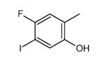 4-fluoro-5-iodo-2-methylphenol Structure