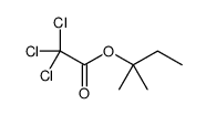 2-methylbutan-2-yl 2,2,2-trichloroacetate结构式