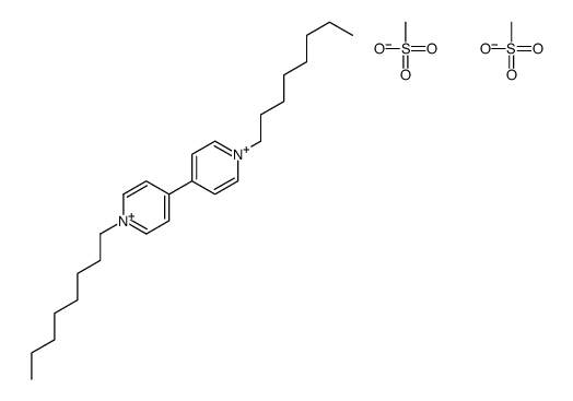 methanesulfonate,1-octyl-4-(1-octylpyridin-1-ium-4-yl)pyridin-1-ium Structure