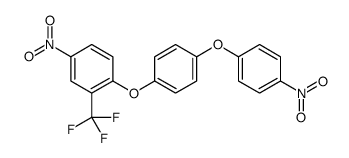 4-nitro-1-[4-(4-nitrophenoxy)phenoxy]-2-(trifluoromethyl)benzene Structure