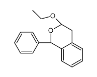 (1R)-3-ethoxy-1-phenyl-3,4-dihydro-1H-isochromene结构式