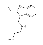 N-[(2-ethyl-2,3-dihydro-1-benzofuran-3-yl)methyl]-2-methoxyethanamine结构式