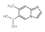 (7-methylimidazo[1,2-a]pyridin-6-yl)boronic acid Structure
