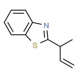 Benzothiazole, 2-(1-methyl-2-propenyl)- (9CI) Structure