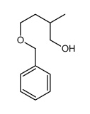 2-methyl-4-phenylmethoxybutan-1-ol结构式