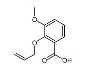 3-methoxy-2-prop-2-enoxybenzoic acid Structure