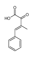 3-methyl-2-oxo-4-phenylbut-3-enoic acid结构式