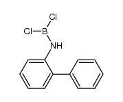 (2-biphenyl)amino-dichloroborane Structure