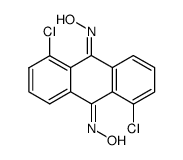 1,5-dichloro-anthraquinone dioxime结构式