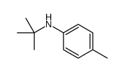 N-tert-butyl-4-methylaniline结构式