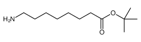 8-氨基辛酸叔丁酯结构式