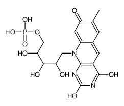 8-demethyl-8-hydroxy-5-deaza-5-carba-FMN structure