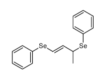 3-phenylselanylbut-1-enylselanylbenzene Structure