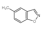 5-甲基-1,2-苯并异噁唑结构式