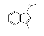 3-iodo-1-methoxyindole Structure