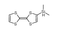 TTF(SiMe2H)结构式