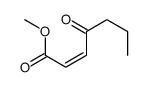 methyl 4-oxohept-2-enoate结构式