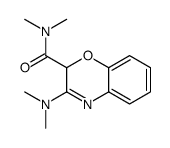 3-(dimethylamino)-N,N-dimethyl-2H-1,4-benzoxazine-2-carboxamide结构式