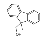 (9-methylfluoren-9-yl)methanol Structure