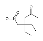 4-ethyl-4-(nitromethyl)hexan-2-one Structure