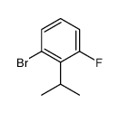 1-bromo-3-fluoro-2-propan-2-ylbenzene Structure