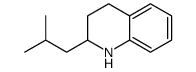 2-(2-methylpropyl)-1,2,3,4-tetrahydroquinoline结构式