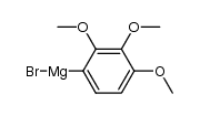 2,3,4-trimethoxyphenylmagnesium bromide Structure
