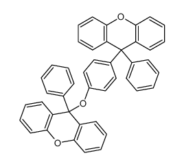 9-phenyl-9-(4-((9-phenyl-9H-xanthen-9-yl)oxy)phenyl)-9H-xanthene Structure