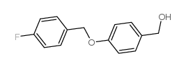 4-(4-氟苄氧基)苯甲醇结构式