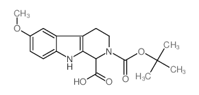 Boc-DL-6-methoxy-1,2,3,4-tetrahydronorharman-1-carboxylic acid picture