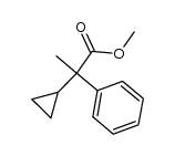 methyl 2-cyclopropyl-2-phenylpropionate Structure
