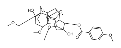 16-Epipyrojesaconitine Structure