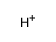 hydrogen(+1) cation Structure