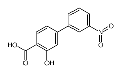 2-hydroxy-4-(3-nitrophenyl)benzoic acid结构式