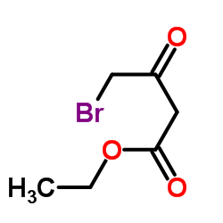 4-溴乙酰乙酸乙酯结构式