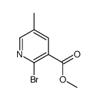 METHYL 2-BROMO-5-METHYLNICOTINATE Structure