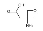 2-(3-Aminooxetan-3-yl)acetic acid Structure