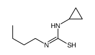 1-butyl-3-cyclopropylthiourea Structure