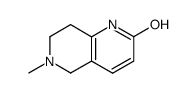 2-Hydroxy-6-methyl-5,6,7,8-tetrahydro-1,6-naphthyridin Structure