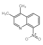 3,4-dimethyl-8-nitroquinoline Structure