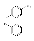 Benzenemethanamine,4-methyl-N-phenyl- Structure