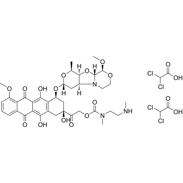 DMEA-PNU-159682 dichloroacetate Structure