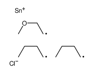 dibutyl-chloro-(2-methoxyethyl)stannane Structure