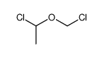 (1-chloro-ethyl)-chloromethyl ether结构式