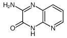 2-氨基吡啶并[2,3-b]吡嗪-3(4H)-酮结构式