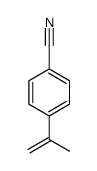4-prop-1-en-2-ylbenzonitrile结构式