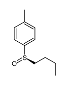 1-[(R)-butylsulfinyl]-4-methylbenzene结构式