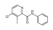 4-chloro-3-iodo-N-phenylpyridine-2-carboxamide结构式