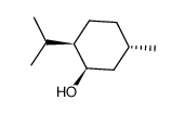(1R,2R,5S)-2-异丙基-5-甲基环己醇结构式