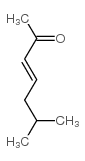 (E)-6-methyl-3-hepten-2-one Structure